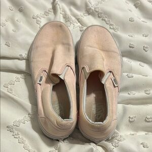Vans light Pink Slip-On Shoes